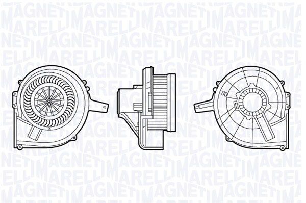 MAGNETI MARELLI Elektrimootor,salongiventilaator 069412667010